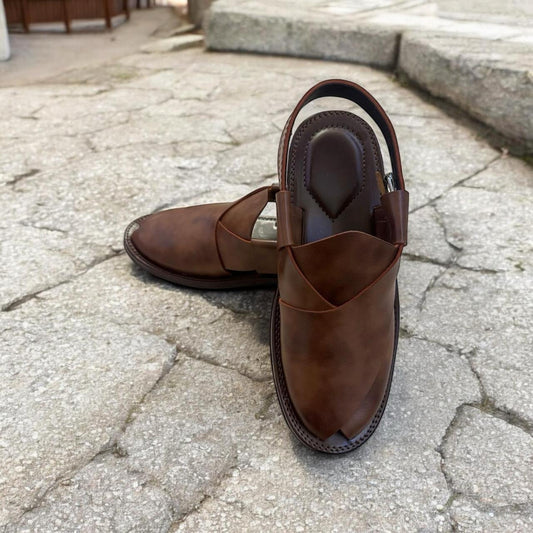 Premium Handmade Peshawri Chappal 003